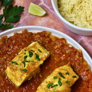 cod and tomato stew - rougail