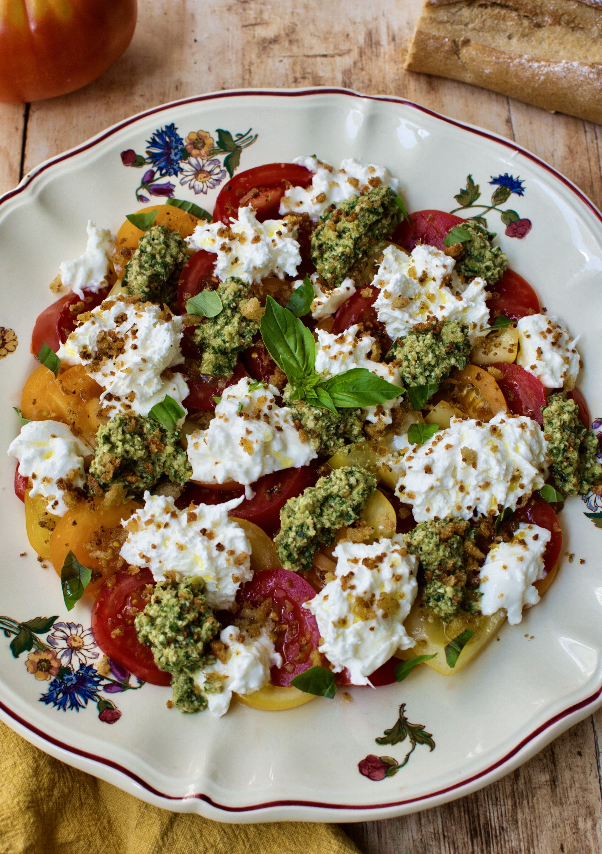 burrata tomato salad