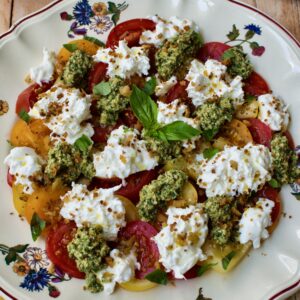 burrata tomato salad