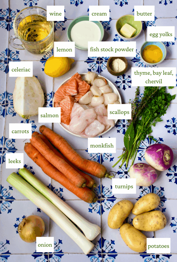 fish stew waterzoi ingredients
